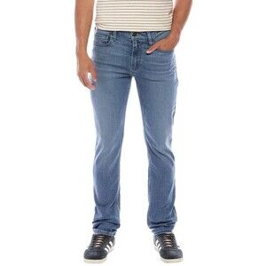 PAIGE Jeans Mens Size 28 Blue Medium Wash LENNOX Slim Fit Stretch Denim $199